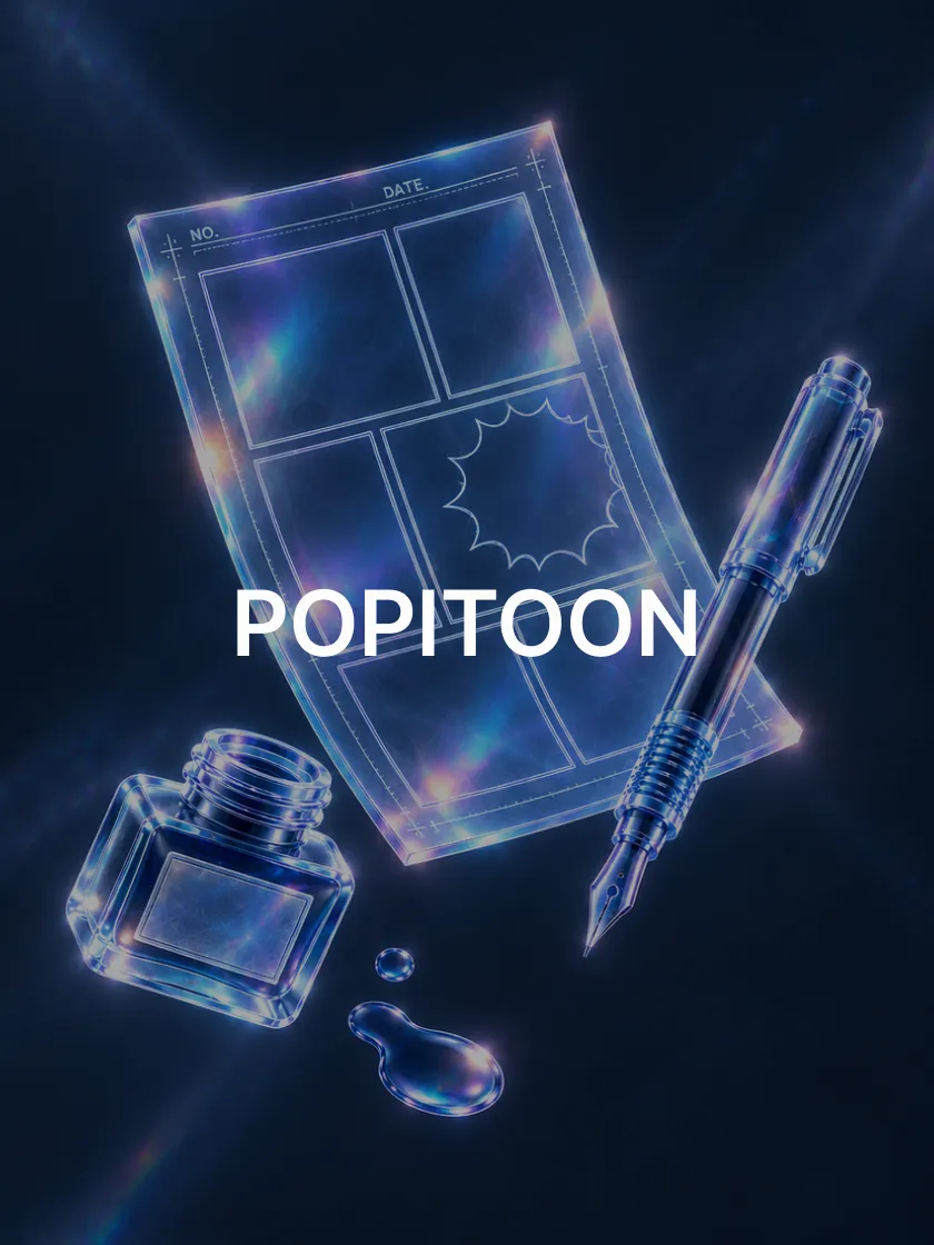 Popitoon 서비스 이미지